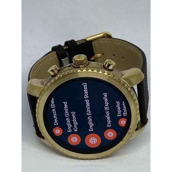 Fossil Gen 3 Authentic Genuine Smart Watch Custom Band FTW4010 LT120